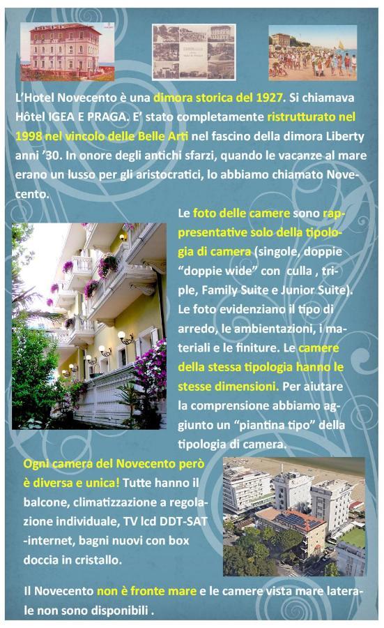 Novecento Suite Hotel ريتشوني المظهر الخارجي الصورة